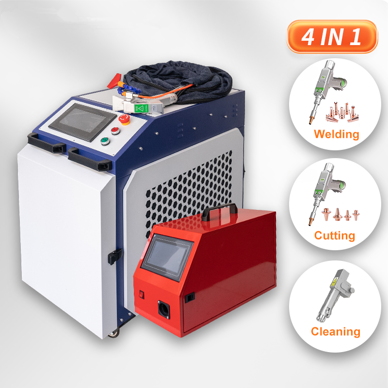 4 in 1 Double Wire Feed Laser  - đánh giá và giá Industrial Laser Welding Tool