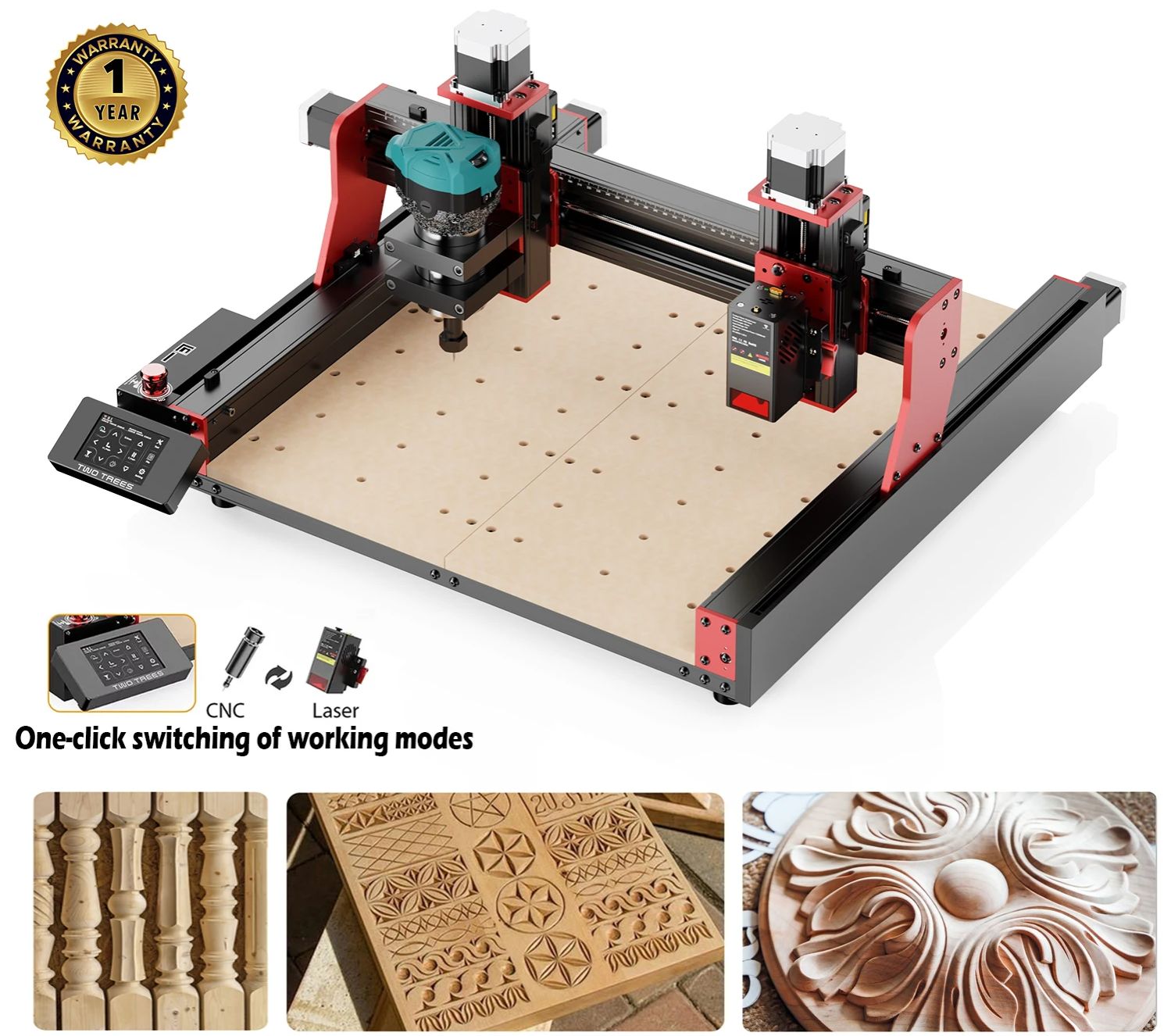 TWOTREES TTC450 Pro CNC Machin - đánh giá và giá Industrial Laser Etching Machine