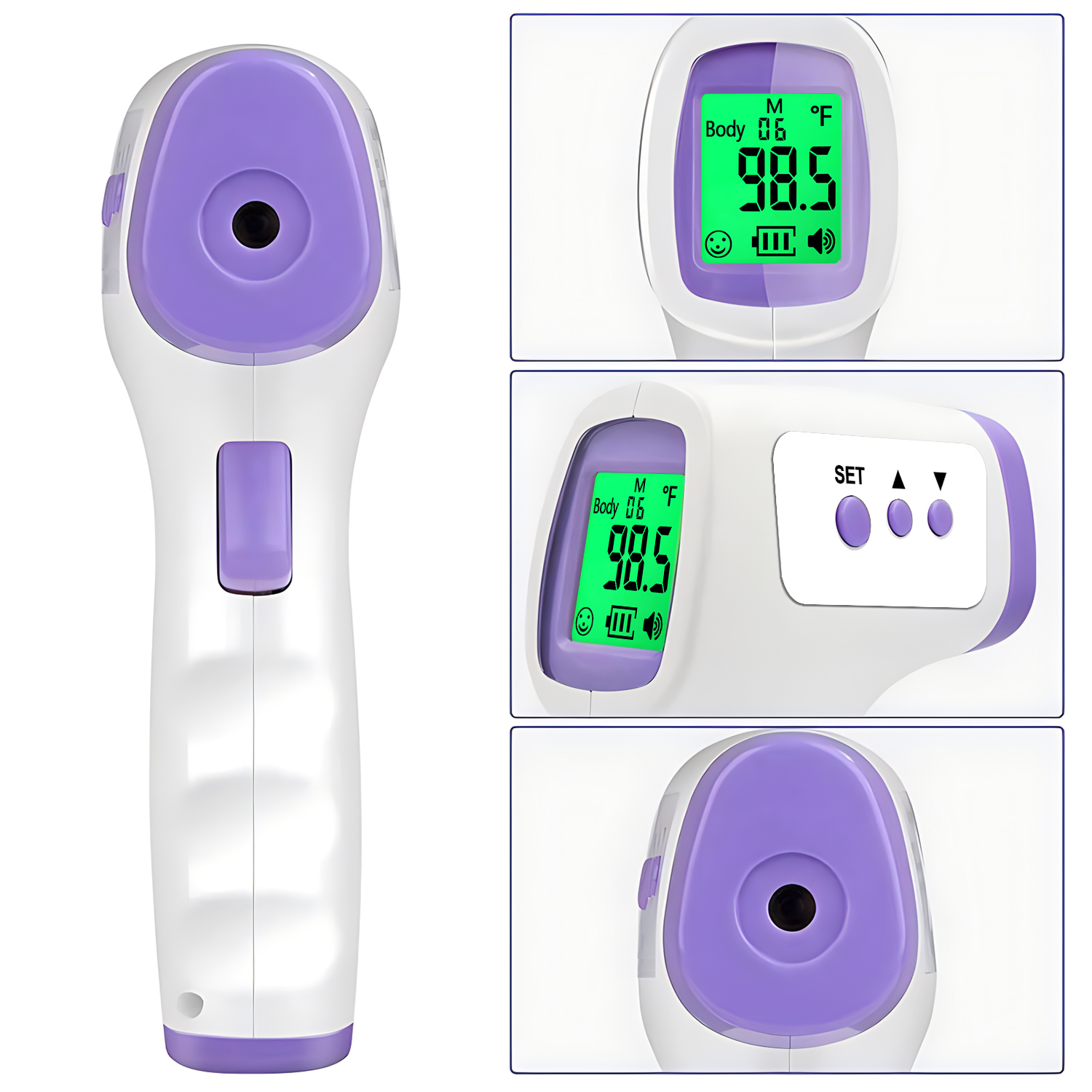 Digital Non-contact Medical Fe - đánh giá và giá Industrial Laser Temperature Sensor