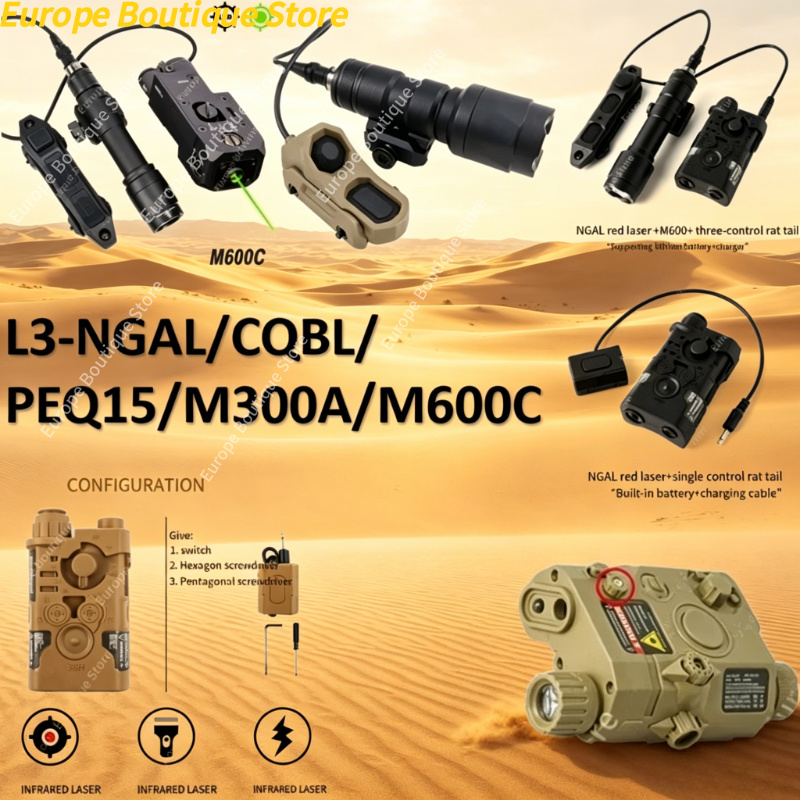 Green Laser Strobe Flashlight  - đánh giá và giá Industrial Green Laser