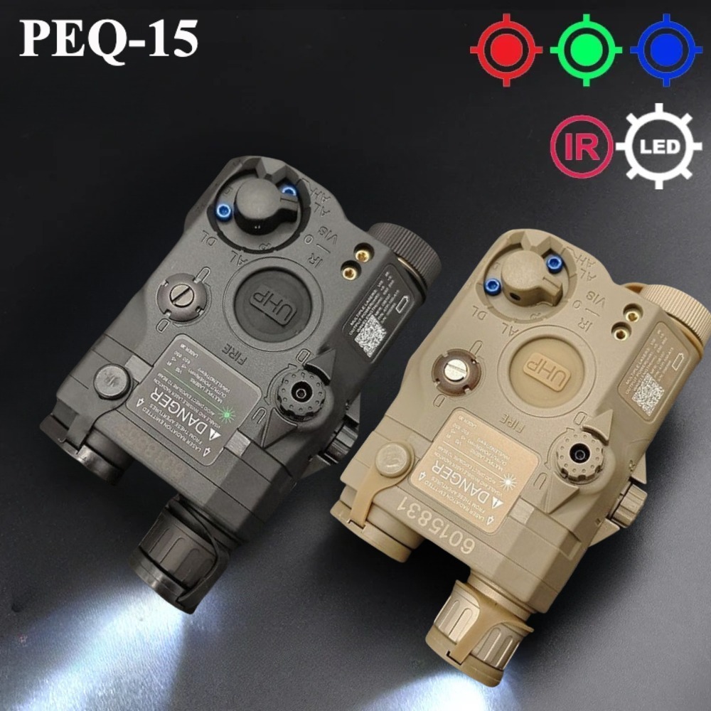 PEQ-15 Airsoft Red Green Dot L - đánh giá và giá Industrial Green Laser