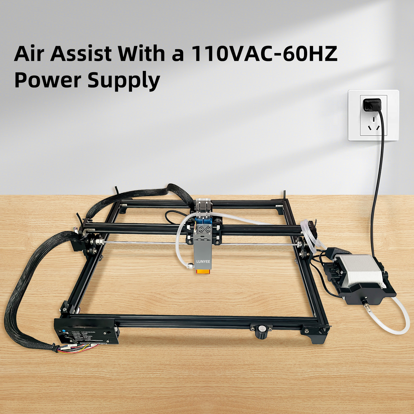 Air Assist for Laser Cutter an - đánh giá và giá Air Assist Pump Laser