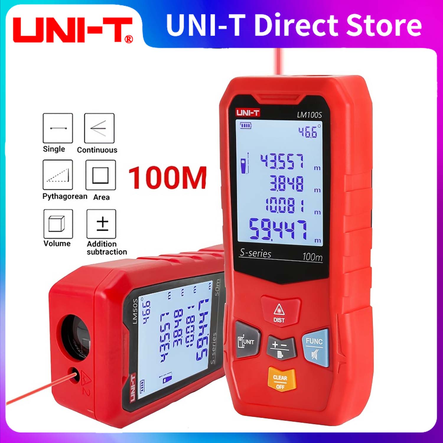 UNIT Laser Rangefinder LM40S/6 - đánh giá và giá Industrial Laser Rangefinder