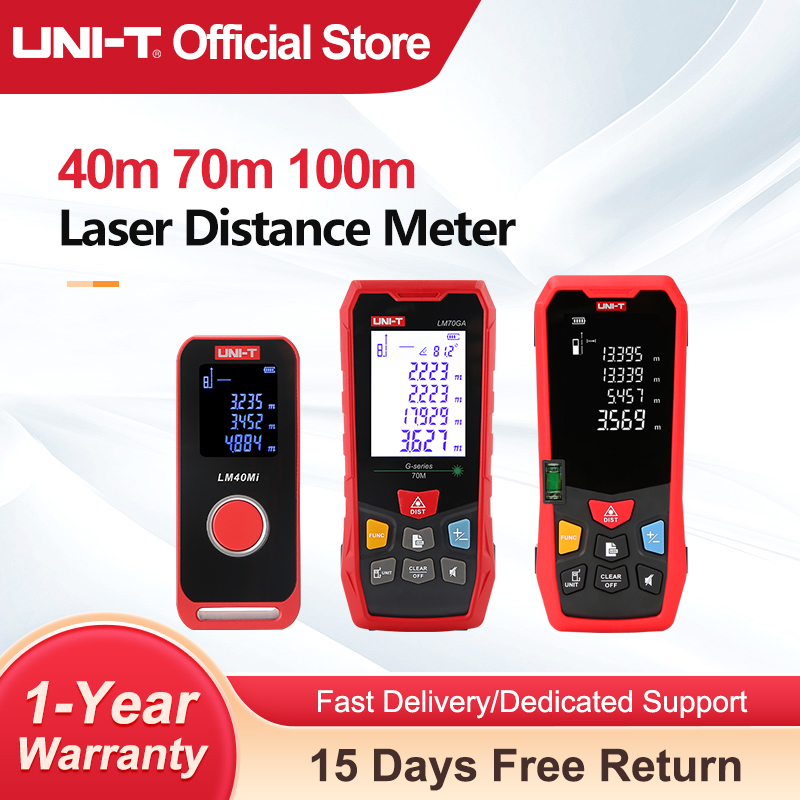 UNI-T Laser Rangefinder 40m 60 - đánh giá và giá Industrial Laser Rangefinder