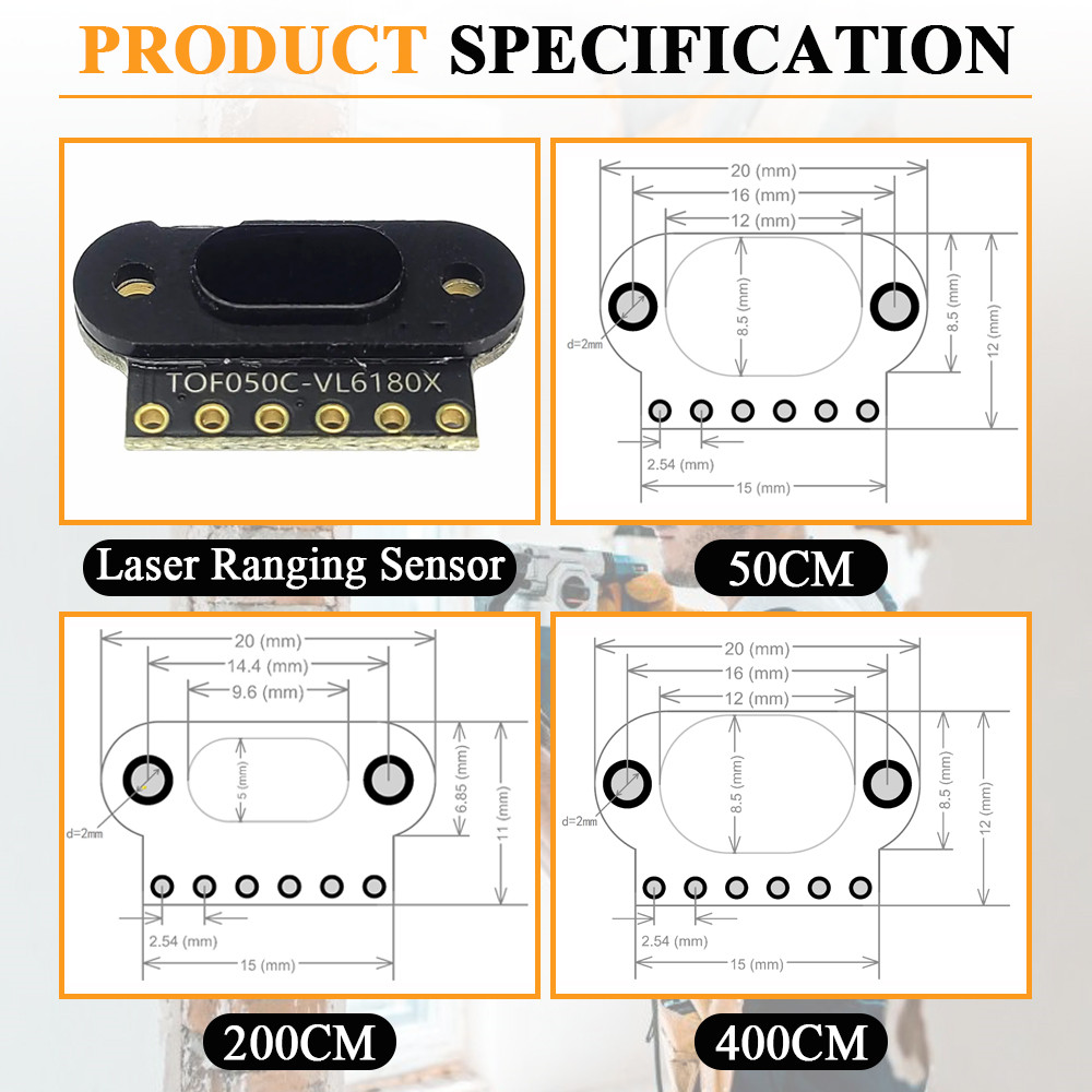 Laser Ranging Sensor Module fo - đánh giá và giá Industrial Laser Sensor