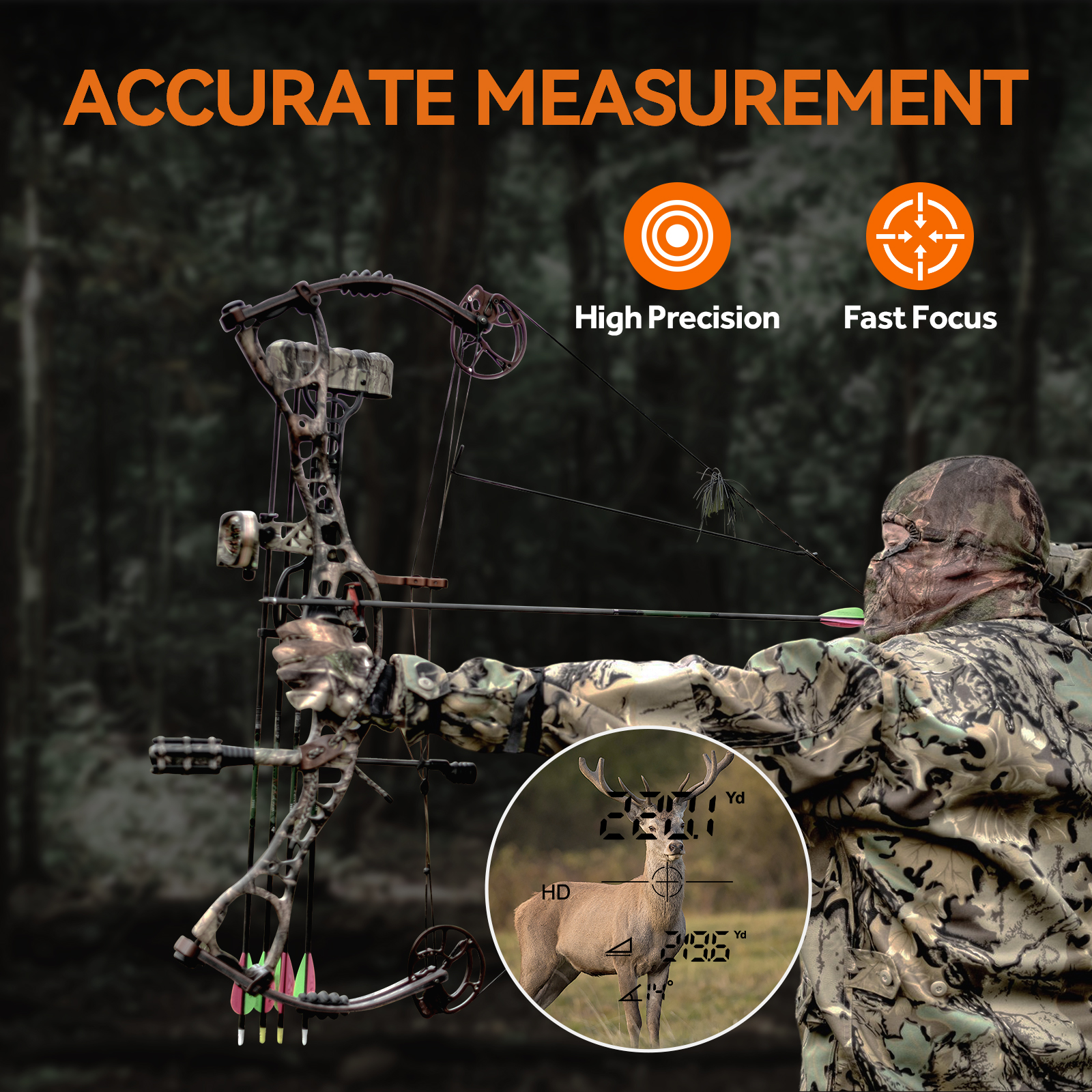 MiLESEEY Range Finder for hunt - đánh giá và giá Industrial Laser Rangefinder