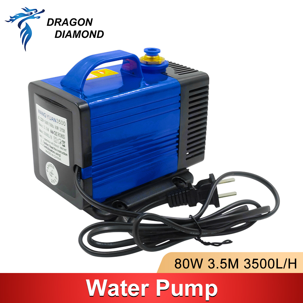 Submersible Water Pump 80W 3.5 - đánh giá và giá Air Assist Pump Laser