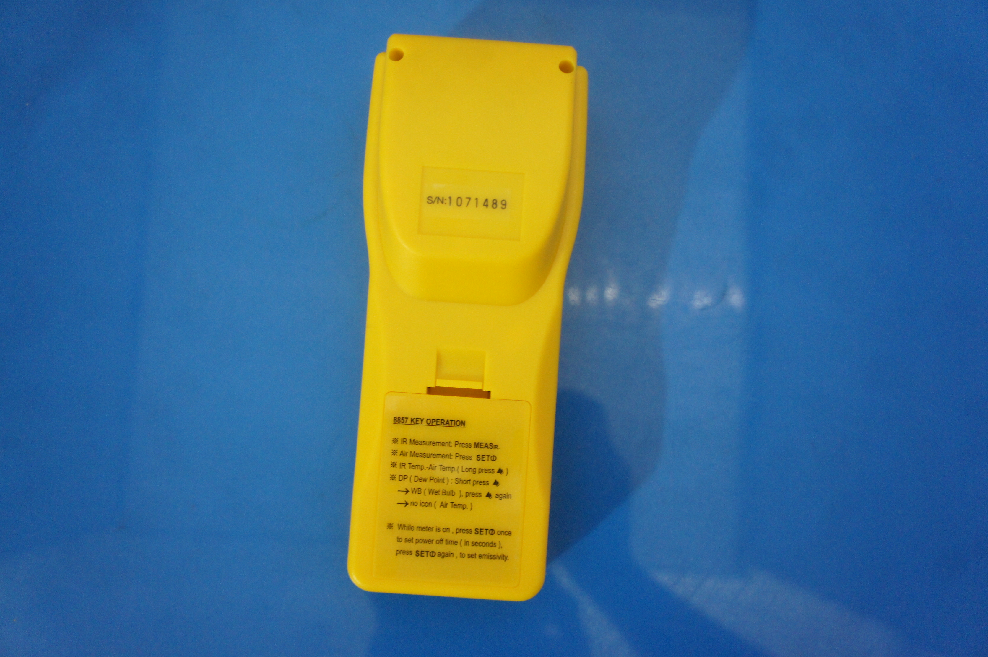 AZ-8857 Infrared Thermometer w - đánh giá và giá Industrial Laser Measurement