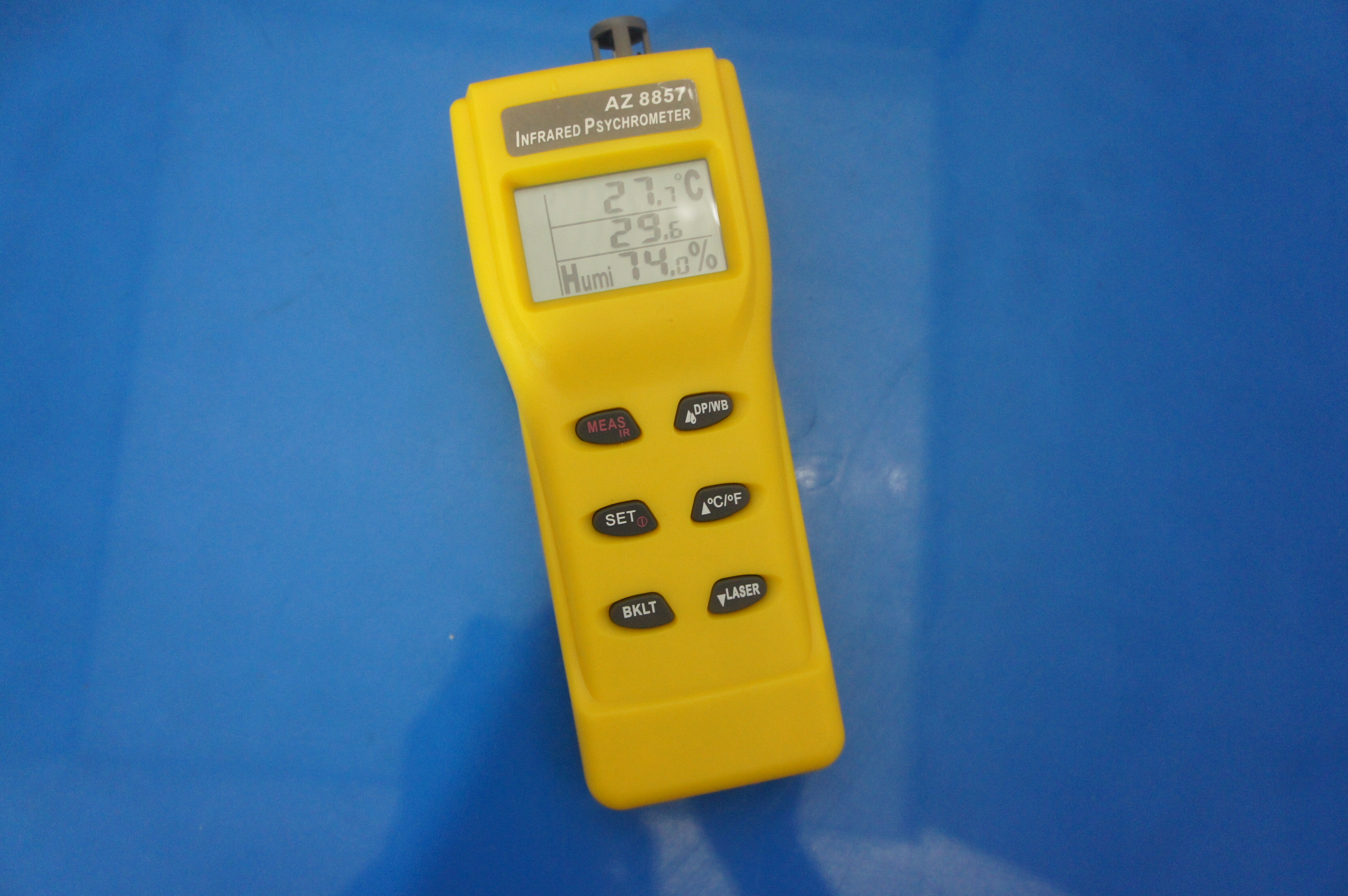 AZ-8857 Infrared Thermometer w - đánh giá và giá Industrial Laser Measurement