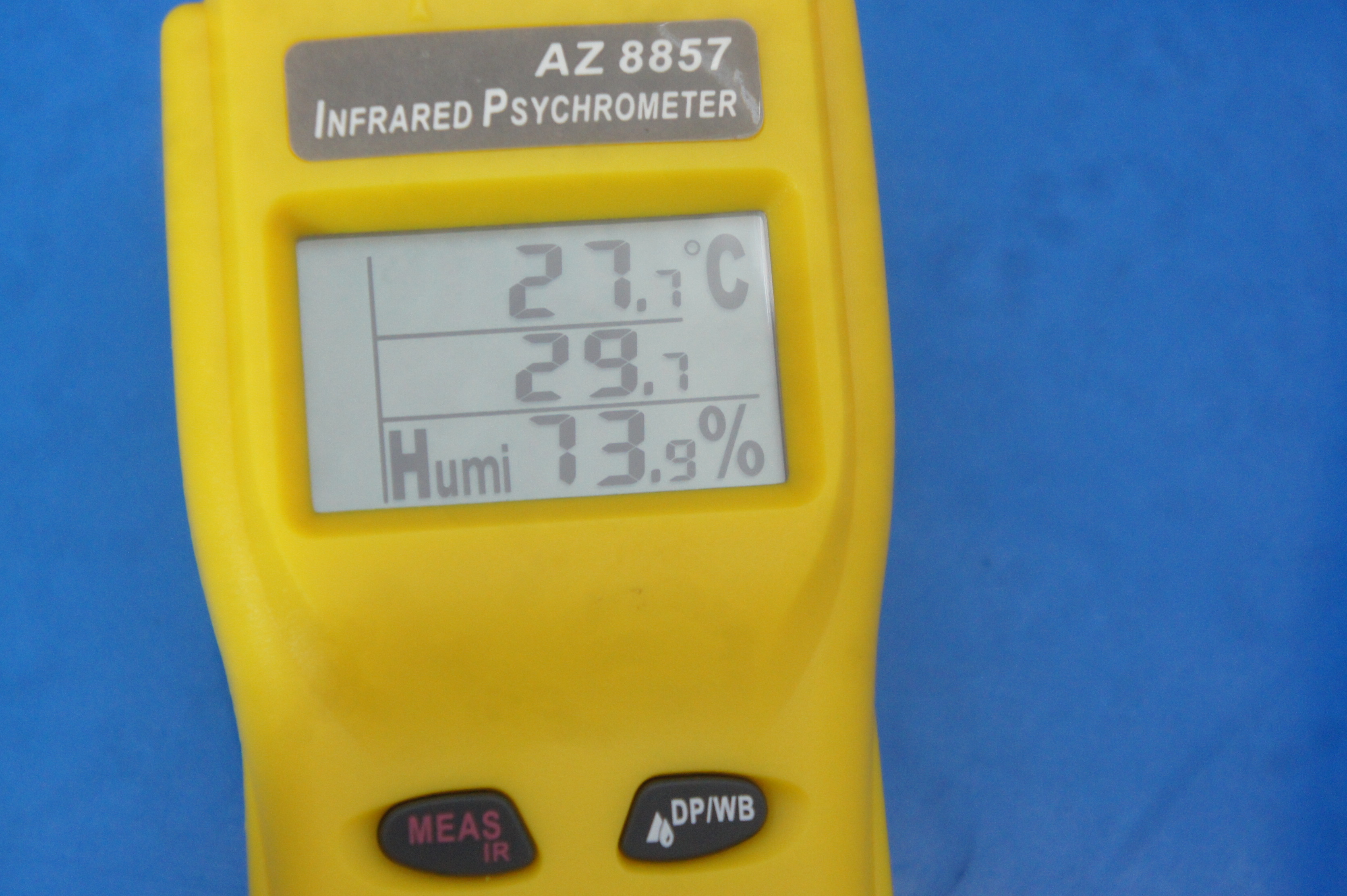 AZ-8857 Infrared Thermometer w - đánh giá và giá Industrial Laser Measurement